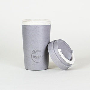 Eco-Friendly Travel Cup Small 400ml Slate Grey by Huski