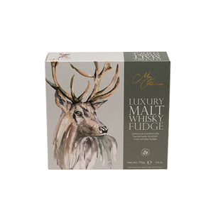 Luxury Malt Whisky Fudge Box (stag)