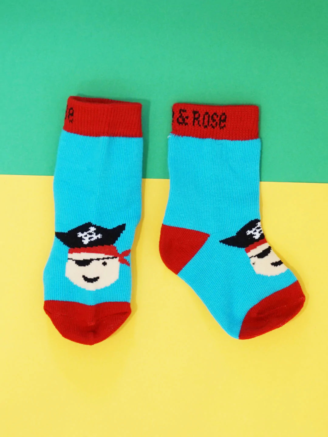 Percy the Pirate Socks by Blade and Rose