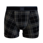 Load image into Gallery viewer, V.I.B Tartan Modal Boxer Shorts By Bawbags
