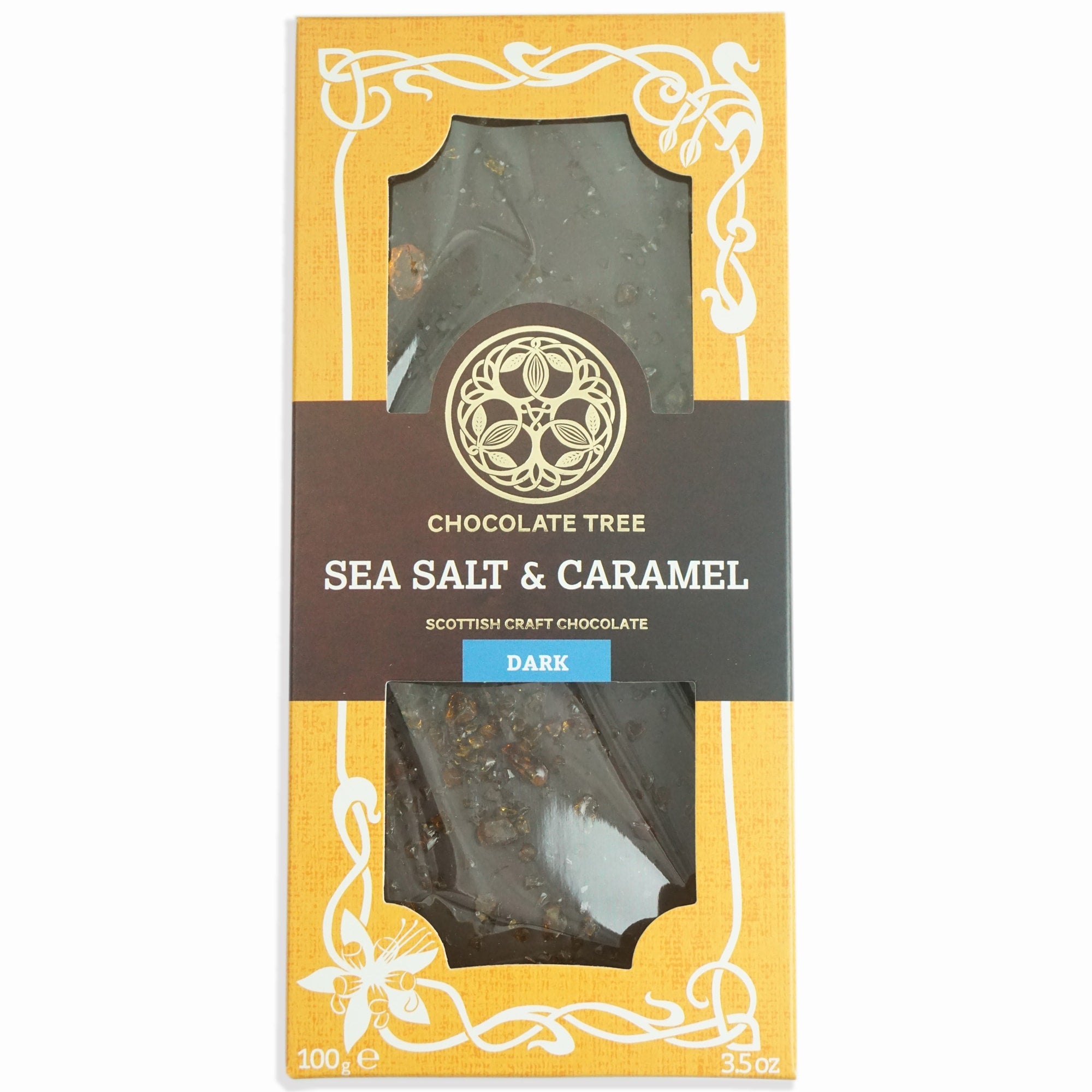 Sea Salt & Caramel Dark Chocolate By Chocolate Tree