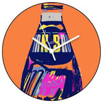 Load image into Gallery viewer, Irn Bru Pop Art Wall Clock by Gillian Kyle
