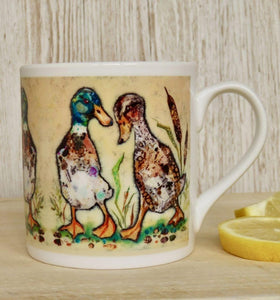 Quackers Over You Mug By Dawn Maciocia
