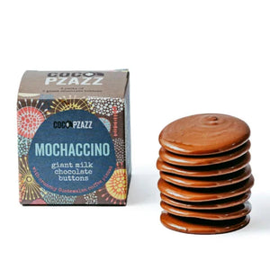 Giant Milk Chocolate Buttons in Mochaccino by Coco Pzazz