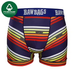 Retro Stripe Cool De Sacs Boxers by Bawbags