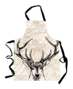 Load image into Gallery viewer, Tartan Stag Apron by Gillian Kyle
