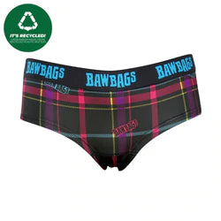 Women's Techno Tartan Cool De Sacs Underwear by Bawbags