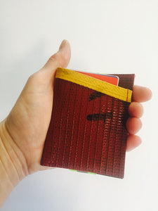 Fire Hose Card Holder by Recycled Vegan