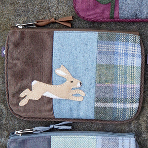 Tweed Juliet Hare Purse by Earth Squared