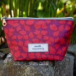 Load image into Gallery viewer, Oil Cloth Make Up Bag By Earth Squared
