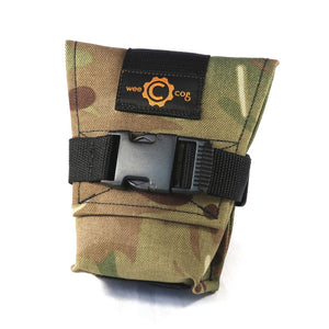 Slider Saddle Bag For Dropper Posts in Camouflage Cordura by Wee Cog