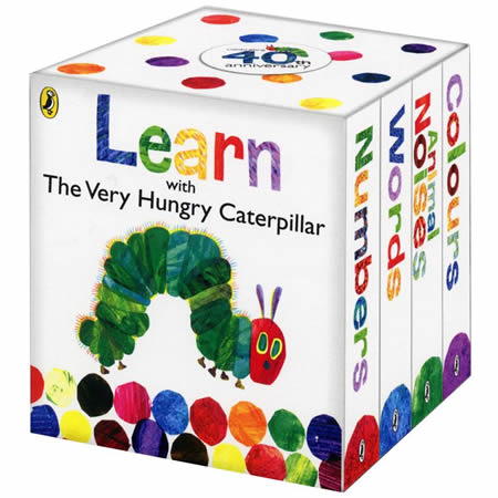 Very Hungry Caterpillar Little Learning Library Books