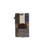 Load image into Gallery viewer, Tweed Applique Eyeglass Case by Earth Squared
